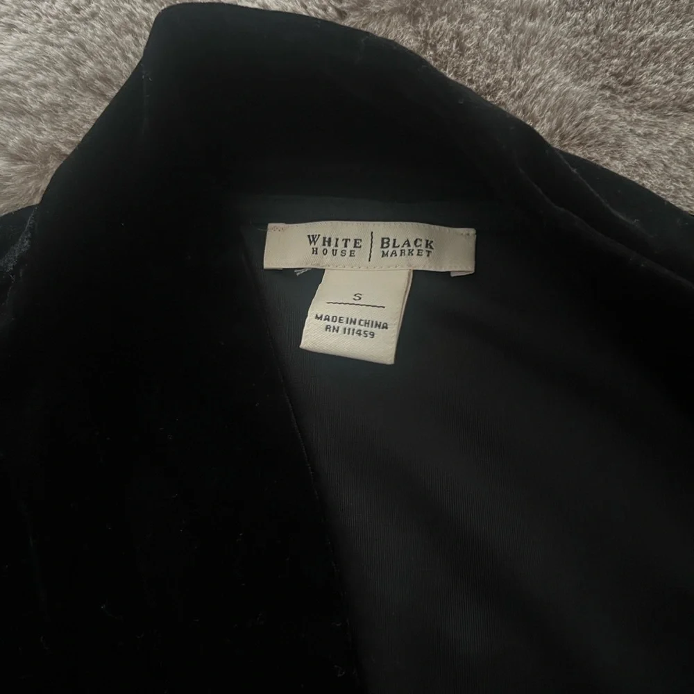 White House Black Market Elegant Black Blazer - Picture 7 of 11